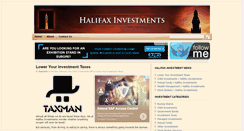 Desktop Screenshot of halifaxinvestments.com